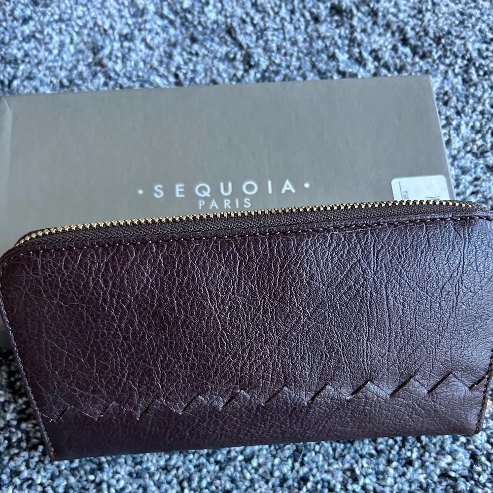 Sequoia Dark Brown Leather‎ Wallet
